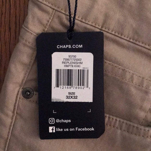 NWT Chaps Straight Fit Pants - Picture 4 of 5